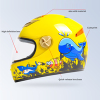 AD Design Vente en gros Casques de moto pour enfants Matériau ABS Lentille HD Nouveaux casques de moto populaires Remise Nouveaux casques populaires pour enfants
