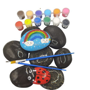 Lukisan kerikil kreatif seni batu untuk anak-anak 3 + DIY seni batu untuk anak laki-laki perempuan usia khusus seni kerajinan gambar alami kerikil - Product Image 5