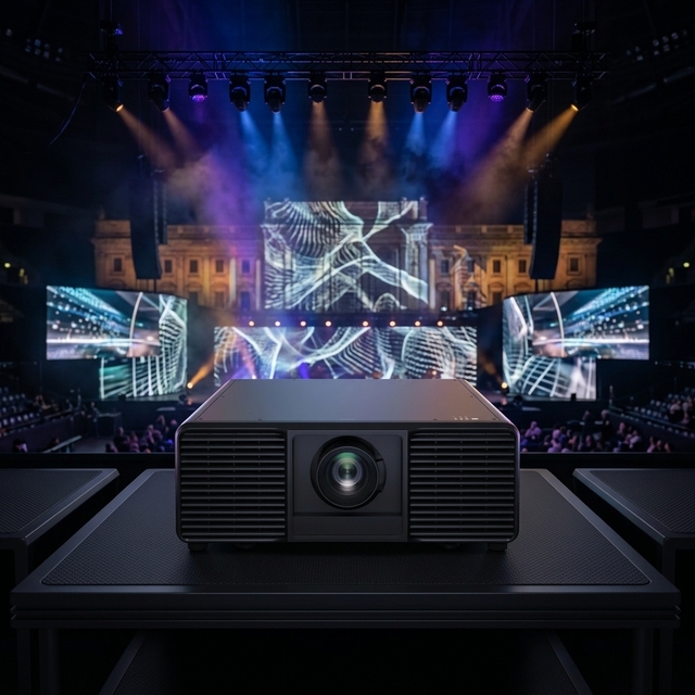 Flyin 20000 ANSI Lumens WUXGA 1920*1200 DLP Laser Projector 3D Ready 4K Support Motorized Lens Shift 3-Year Warranty Large Venue