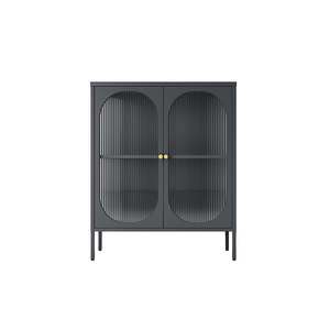 Mueble de Salón Moderno con Paneles Estilo Industrial Bizoe, con Material Metálico para Hogares, Hoteles, Hospitales y Escuelas - Product Image 2