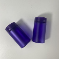 Vente en gros de capsules larges pour animaux de compagnie Conteneur de 60ml 120ml Bouteilles en PET pour l'emballage de comprimés de médicaments