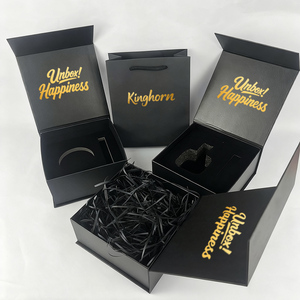 Boîte cadeau magnétique avec logo personnalisé, boîte en papier rigide de luxe avec ruban pour <span class=keywords><strong>clinique</strong></span> médicale, soins esthétiques, cosmétiques, emballage de beauté et de spa - Product Image 3