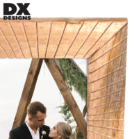 Bingkai Foto MDF DX Designs 4x6 5x7 8x10 Inch dengan Slot Tangan, Warna Coklat Rustic, Bingkai Gambar Kayu, Dapat Diletakkan di Meja, Dapat Dipasang di Dinding, Dekorasi Rumah & Pernikahan