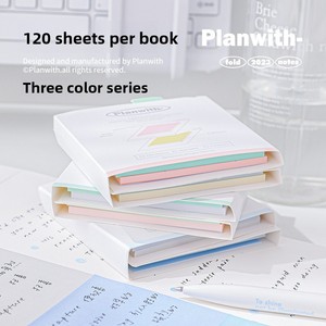 Planwith Customizable Foldable Sticky <strong>Notes</strong> Colorful Adhesive Tearable Memo Pad 4 Colors Student <strong>Exam</strong> Study Office Stationery - Product Image 3