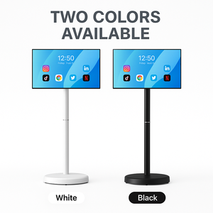 21.5 Inch Full hd <b>Portable</b> <b>Tv</b> Smart Movable Pc with Battery Rotating Touchscreen Monitor for Bedroom/kitchen - Product Image 2