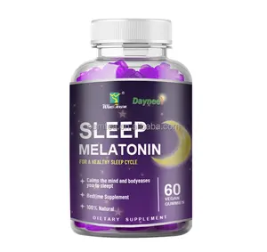 Sleep gummy vegan kids Bears melatonin gummies for relaxation and sleep aid Supplement