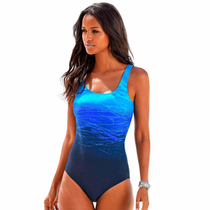 TW903 Vente en gros Été Soldes exceptionnelles <span class=keywords><strong>Maillot</strong></span> <span class=keywords><strong>de</strong></span> <span class=keywords><strong>bain</strong></span> classique pour femme Grande taille Dégradé <span class=keywords><strong>Dos</strong></span> <span class=keywords><strong>croisé</strong></span> <span class=keywords><strong>Maillot</strong></span> <span class=keywords><strong>de</strong></span> <span class=keywords><strong>bain</strong></span> une pièce - Product Image 4