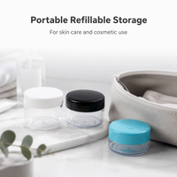 Bouteilles en plastique vides avec pompe à savon liquide, pulvérisateur, bouteilles rechargeables, petits récipients cosmétiques, pots de rangement portables, 10/20/30/50 pièces