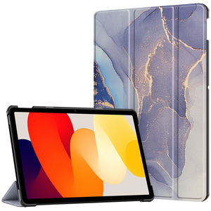 Funda para <span class=keywords><strong>Xiaomi</strong></span> Redmi Pad SE <span class=keywords><strong>11</strong></span> pulgadas 2023 Tablet Cover Tri-fold Stand Slim Light Shell Cover con Auto Wake/Sleep - Product Image 1