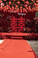 Fábrica al por mayor varios colores exposición alfombra Hotel Canton Fair alfombra completa boda alfombra roja