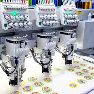 Harvest 18 <b>Head</b> Round <b>Head</b> Computerized Industrial Embroidery Machine For Custom Logo Embroidery - Product Image 2