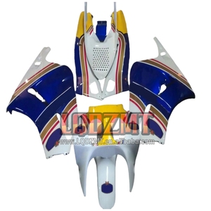 Bodys สำหรับฮอนด้า VFR400RR VFR400R <span class=keywords><strong>NC24</strong></span> rvf <span class=keywords><strong>VFR</strong></span> <span class=keywords><strong>400</strong></span> <span class=keywords><strong>R</strong></span> RR 400R CC 87 88 80LQ.20 VFR400 <span class=keywords><strong>R</strong></span> V4โรธแมนส์ RVF400R สีฟ้า1987แฟริ่ง1988 - Product Image 1