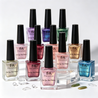 Vernis à ongles professionnel effet œil de chat à séchage rapide - Vernis à ongles magnétique sans lampe UV - Laque à ongles œil de chat à séchage rapide en gros 15ml
