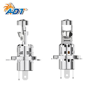 Ampoules de phare LED H4 avec mini-lentille de projecteur 2000LM H4/9003/HB2, ampoules de projecteur LED pour phares, faisceau Hi/Lo - Product Image 1
