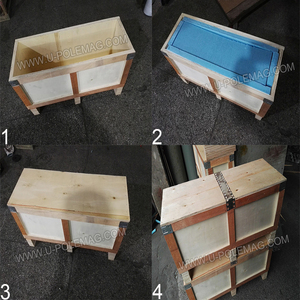 Proveedor de equipos de portabrocas magnético Placa suspendida permanente Bloque magnético Overbelt Imán Separador magnético para cortar - Product Image 6