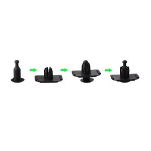 Button Maker Plastic Push In <b>Clip</b> Fastener For Mazda <b>Bumper</b> Cover Air Guide - Product Image 1