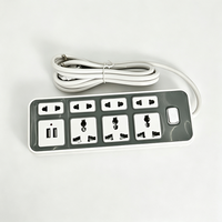 Stop Kontak Grosir Pabrik Anjehold 7 Outlet 2 USB Charger Desktop Multi Plug Soket Ekstensi Jarak Lebar untuk Rumah Kantor