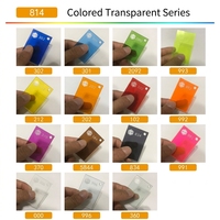 Acryl Runder Beistelltisch Bunter Transparenter Couchtisch für Wohnzimmer Kleines Gitterdesign für Möbelhersteller