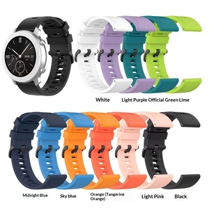 <span class=keywords><strong>Correa</strong></span> de Repuesto de Goma de Liberación Rápida de 22 mm para Relojes <span class=keywords><strong>GTR</strong></span> <span class=keywords><strong>42MM</strong></span> GTS para BIP/BIP Lite - Product Image 1