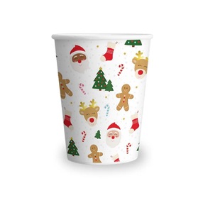 DAMAI Merry Christmas Tree Ginger Man Deer Santa Disposable Tableware Kids Party Plate Set Xmas Dinnerware Paper <b>Cups</b> Plates - Product Image 6