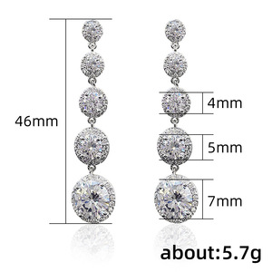 Eleganti Orecchini Pendenti Lunghi per Donne, Accessori per Orecchie Semplici e alla Moda per Uso Quotidiano - Product Image 3