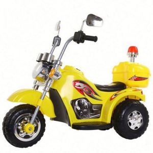 Kids Electric Harley-Style Motorcycle Bench Ride-On Toy Stainless Steel 3-Wheel Lightweight Durable Rechargeable Boys Off-Road - Product Image 3