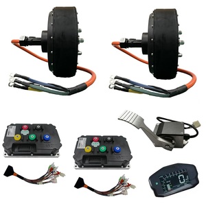 Kits de conversion de voiture électrique <span class=keywords><strong>QS</strong></span> <span class=keywords><strong>Motor</strong></span> <span class=keywords><strong>273</strong></span> Dual <span class=keywords><strong>8000W</strong></span> Brushless 72V <span class=keywords><strong>50H</strong></span> <span class=keywords><strong>V3</strong></span> avec moteur moyeu à deux roues - Product Image 1