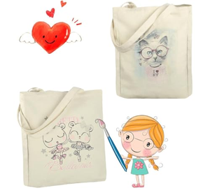 Sac fourre-tout en toile de coton 16 oz, grande capacité, robuste, avec fermeture éclair supérieure et poches, réutilisable et économique - Product Image 3