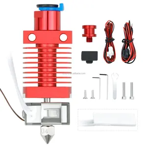 Parte stampante 3D lucertola rossa aggiornato V2 Hotend Kit per stampanti ENDER 3 serie NEO