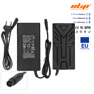 อะแดปเตอร์ชาร์จ Ulip 54.6V 2A 3 พอร์ต CQ สำหรับ Kukirin G2 Pro DB/M4 Max/T3(EU)  Kukirin M4 Max Kukirin T3 สกู๊ตเตอร์ไฟฟ้า 54.6V2A - Product Image 1