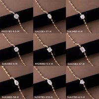 Bracelet tennis géométrique en argent 925 avec diamant Moissanite 1 carat, bijoux superposés exquis, cadeau pour femme