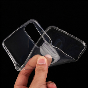 Pour <span class=keywords><strong>Samsung</strong></span> Galaxy A02S US M02S A03S 164mm coques de téléphone portables souples et transparentes, <span class=keywords><strong>coque</strong></span> arrière en TPU uni - Product Image 2