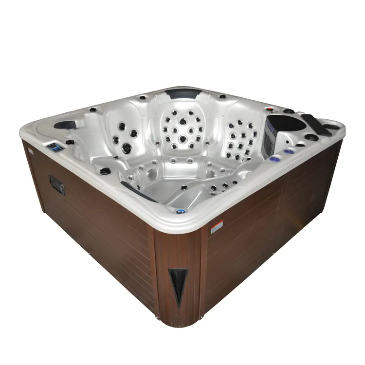 Duitsland Ontwerp Goed Gevormde Moderne 6 Persoon Combo Body Massage Hot Tub