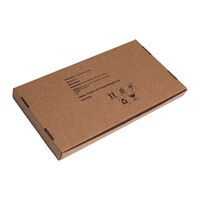 Boîte en carton ondulé réutilisable avec logo personnalisé - Emballage d'expédition anti-rayures pour tapis de souris et accessoires électroniques