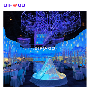 Địa điểm tổ chức đám cưới chiếu giải Pháp 5D Hologram nhập vai phòng tiệc chiếu Lập Bản Đồ - Product Image 2