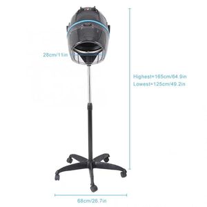 2025lucky Wholesale Professional Salon Equipment Power 1000W Hooded Standing Hair Dryer Machine for Hair Salon and Beauty Salon - Product Image 5