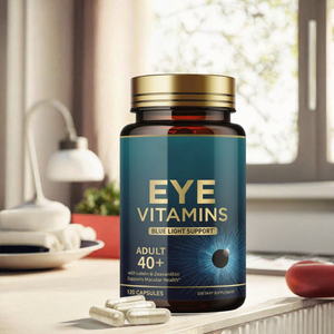 Complément alimentaire pour les yeux en capsules, 60 à 120 capsules, avec lutéine et zéaxanthine, zinc, vitamines C et E, pour la santé oculaire, soutient la vision et soulage la sécheresse oculaire - Product Image 3