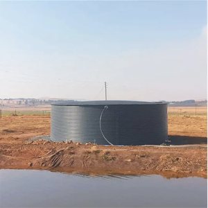 Réservoir <span class=keywords><strong>de</strong></span> stockage d'<span class=keywords><strong>eau</strong></span> 100,000 litres Les réservoirs d'<span class=keywords><strong>eau</strong></span> ondulés recueillent l'<span class=keywords><strong>eau</strong></span> <span class=keywords><strong>de</strong></span> <span class=keywords><strong>pluie</strong></span> pour l'irrigation agricole - Product Image 6