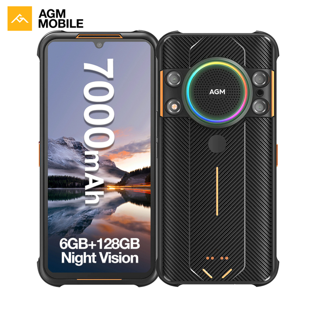 RTS AGM H5 7000mAh FCC CE ROHS REACH WEEE Certified Rugged Phone 2023 Rugged Phone Cheap Rugged Smartphone
