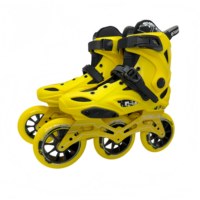 Tricycle à roulettes pour adultes débutants, patins à roulettes d'extérieur, roues en PU de 110 mm