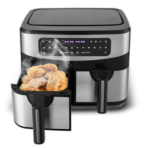 หม้อทอดไร้น้ำมัน Aifa Hot Dual แบบสองตะกร้า ไม่ใช้น้ำมัน ขนาด 9 ลิตร สองช่องทำอาหารพร้อมกัน ความจุ <span class=keywords><strong>4.5</strong></span>+<span class=keywords><strong>4.5</strong></span> ลิตร - Product Image 5