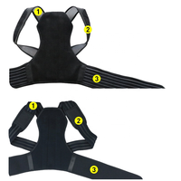 Ceinture de soutien lombaire réglable, respirante et douce avec protection professionnelle pour le soulagement des douleurs dorsales et usage isolé pour adultes