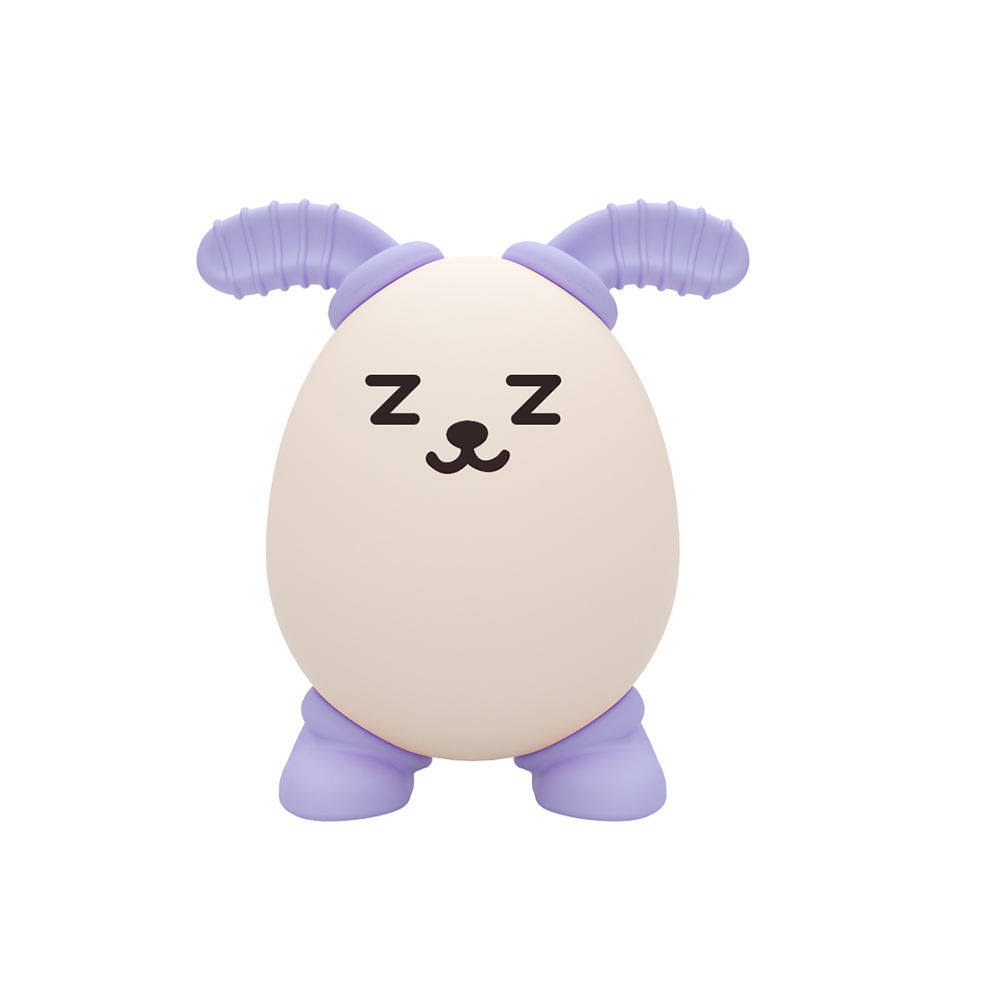 Rabbit Teether-Purple