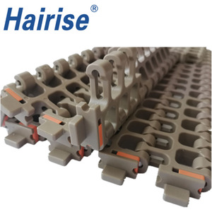 สายพานลำเลียงแบบโมดูลาร์ Hairise Belt Har 2200 วัสดุ POK สำหรับสายการคัดแยก ราคาโรงงาน พร้อมตาข่ายระบายอากาศในราคาดี - Product Image 3