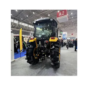 Tracteur agricole Tracteur agricole diesel à quatre roues pelouse terres agricoles ferme jardin petit tracteur prix d'usine