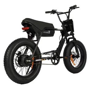 Bicicleta eléctrica de montaña con suspensión dual, freno de disco hidráulico, batería de litio de 48V10.AH, motor de 500W y neumáticos de 20*4 pulgadas, desde el almacén de Brasil. - Product Image 4