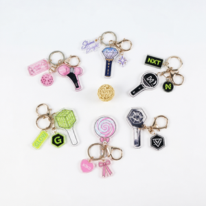 Porte-clés acrylique flexible XQ <span class=keywords><strong>KPOP</strong></span> Idol Group TW MOMO SANA <span class=keywords><strong>MINA</strong></span> NAYEON Light Stick – Cadeau d'affaires tendance - Product Image 1