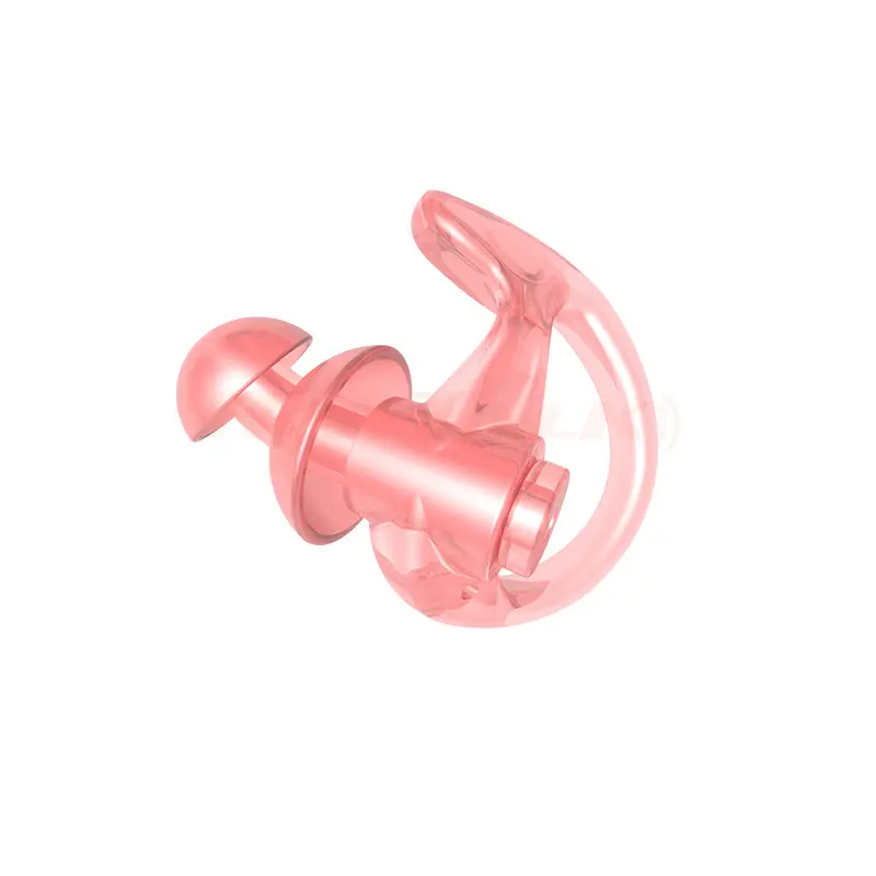 Iki yönlü telsiz kulak kalıp değiştirme kulaklık eklemek için akustik bobin tüp kulaklık (pembe)