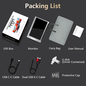 Monitor Portátil Doble USB C IPS de 13.3 Pulgadas y 1200P, Pantalla Dual para Laptop, Negocios, Juegos, Extensor de Laptop - Product Image 6