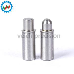 Прецизионный пружинный Плунжер из нержавеющей стали с плоской/круглой головкой, фланцевый пружинный плунжер - Product Image 3